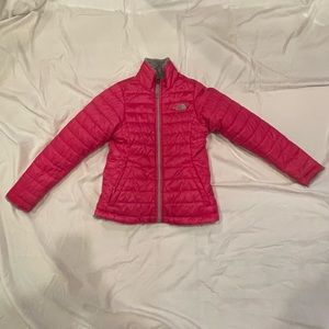 Girls reversible North Face Jacket